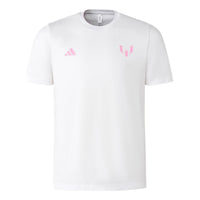 adidas Messi T-Shirts 'White' JD7126