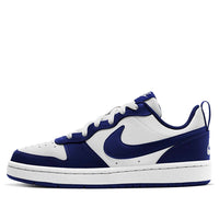 (GS) Nike Court Borough Low 2 'White Signal Blue' BQ5448-107
