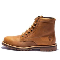حذاء Timberland Redwood Falls المقاوم للماء بطول 6 بوصات من جلد النوبوك القمحي TB0A44HNM231