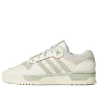 حذاء adidas Rivalry Low Premium 'White Light Green' FX9448