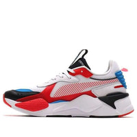 حذاء الجري PUMA Rs-X Lights باللون الأبيض/الأحمر/الأزرق 371781-01