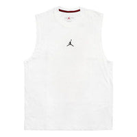 سترة رياضية كاجوال قابلة للتنفس للجري وكرة السلة من Air Jordan بلون سادة، باللون الأبيض DM1828-100