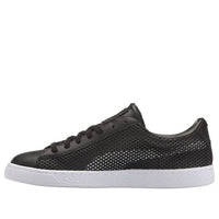 حذاء رياضي كلاسيكي صيفي من PUMA Basket باللونين الأسود والأبيض 363616-01