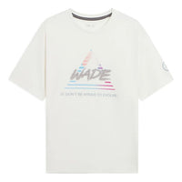 Li-Ning Way Of Wade Triangle Graphic T-shirt 'White' AHSS811-2