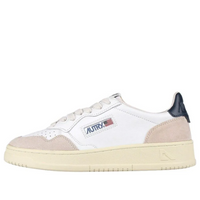حذاء Autry Medalist Low "White Suede Dark Blue" AULM-LS28