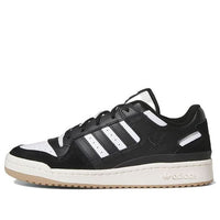 حذاء adidas Originals Forum Low Classic باللون الأسود والأبيض ID6857