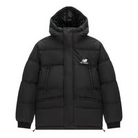 New Balance Warm Winter Down Jacket 'Black' AMJ23344-BK