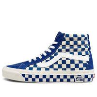حذاء Vans Style 38 Checkerboard أزرق/أبيض VN0A38GF2U8