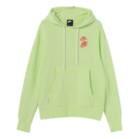 Nike Alphabet Printing Sports Pullover Green DA0932-383