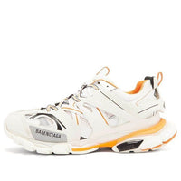 (WMNS) حذاء رياضي Balenciaga Track Sneaker باللون الأبيض البرتقالي 555032W1GB19059