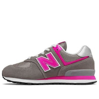 (GS) حذاء New Balance 574 "رمادي وردي" GC574GP