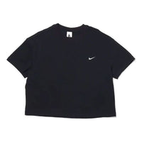 (WMNS) تيشيرت Nike Solo Swoosh "أسود" DA0324-010