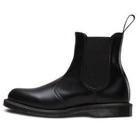 (WMNS) حذاء تشيلسي من الجلد الناعم من Dr.Martens Flora باللون الأسود 14649001