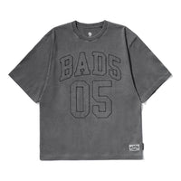 Li-Ning BadFive Logo Number Loose Fit T-shirt 'Washed Black' AHST293-3