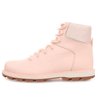 حذاء PUMA Desierto Fun متوسط ​​الارتفاع باللون الوردي/الأبيض 361192-09
