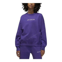 (WMNS)Air Jordan Worldmark Crewneck Sweatshirt 'Purple' DV6470-514