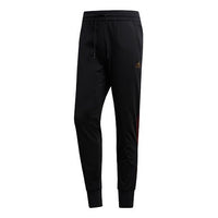 مجموعة أديداس CNY Spt Pant للتدريب الرياضي لكرة السلة والقدمين، بنطال طويل أسود FH7688