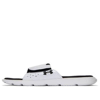 (WMNS) حذاء Under Armour Ignite Pro Slide "White Black" 3026027-101
