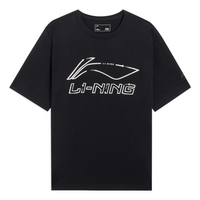 تيشيرت Li-Ning Classic Logo "أسود وأبيض" AHSSA51-1