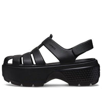 (WMNS) صندل كروكس ستومب فيشرمان "أسود" 209938-001