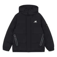 New Balance Warm Hooded Down Jacket Asia Sizing 'Black' AMJ14323-BK