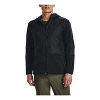 جاكيت Swacket بغطاء رأس من Under Armour باللون الأسود 1382158-001