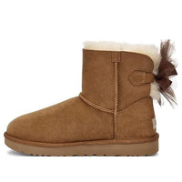 (WMNS) UGG Mini Bailey Tulle Bow "بني" 1019994-CHE