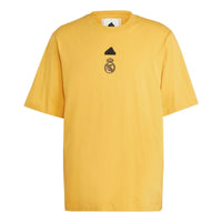 adidas Real Madrid LFSTLR Oversized Tee 'Yellow' HY0627