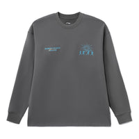 سويت شيرت Li-Ning Power And Nature Graphic "رمادي داكن" AHSRB97-2