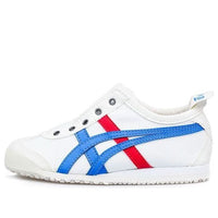 (PS) حذاء Onitsuka Tiger Mexico 66 سهل الارتداء باللون الأبيض والأزرق 1184A085-100