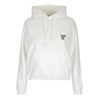 (WMNS) Balenciaga Koala Embroidered Hoodie White 612959TIVD29000