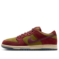 حذاء Nike SB Dunk Low 'Dark Team Red Olive Flak' HQ1625-600
