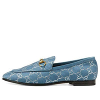 (WMNS) حذاء لوفر غوتشي جوردان "أزرق" 431467-2C820-4691