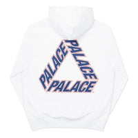 PALACE Classic Triangle Hooded Sweater Unisex White P19HD050