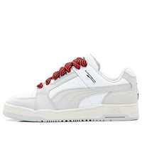 حذاء رياضي PUMA للجنسين Slipstream Lo Laces رمادي/أبيض 387322-01