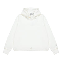 (WMNS) New Balance Casual Logo Hoodie 'White' 5CC39742-IV