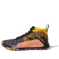 حذاء adidas Dame 5 'Core Black Shock Pink' EF9367