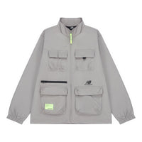 New Balance Casual Sports Stand Collar Woven Jacket Gray AMJ21368-MHD