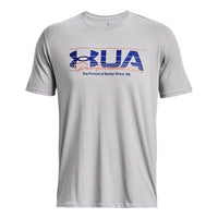 تيشيرت تدريبي برسومات من Under Armour باللون الرمادي 1376845-011