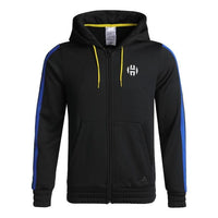 جاكيت رياضي adidas Hrdn Fleece Fz أسود GP7619