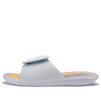 (GS) Air Jordan Hydro 6 Slides 'White Yellow' FN3431-131