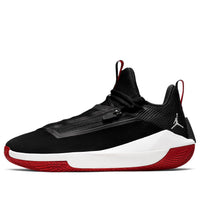 حذاء Air Jordan Jumpman Hustle Pf أسود/أحمر AQ0394-602