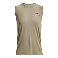 Under Armour Rush Energy Logo Tank 'Khaki' 1366139-037