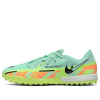 حذاء Nike Phantom GT2 Academy TF باللون الأخضر البرتقالي DC0803-343