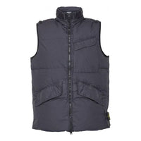 سترات STONE ISLAND Crinkle Reps Down "أسود" 7715G0123-V0029