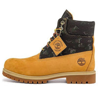 حذاء Timberland Heritage مقاس 6 بوصات "Wheat Nubuck with Camo" A2KJZW