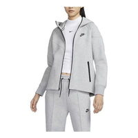 (WMNS) هودي Nike Tech Fleece بسحاب كامل "رمادي" FB8339-063