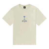 New Balance Lifestyle Graphic T-Shirt Asia Sizing 'White Blue' AMT22377-CIW