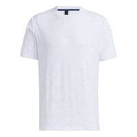 تيشيرت adidas Th Tee Techjaq Logo Printing Mesh بأكمام قصيرة أبيض GP1012