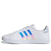 (WMNS) حذاء adidas Courtpoint 'White Iridescent' FY8402
